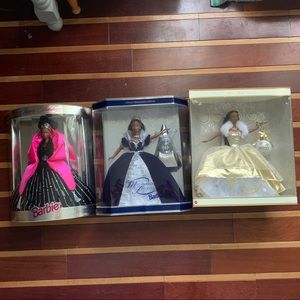 3 Vintage (New in Box) Barbies